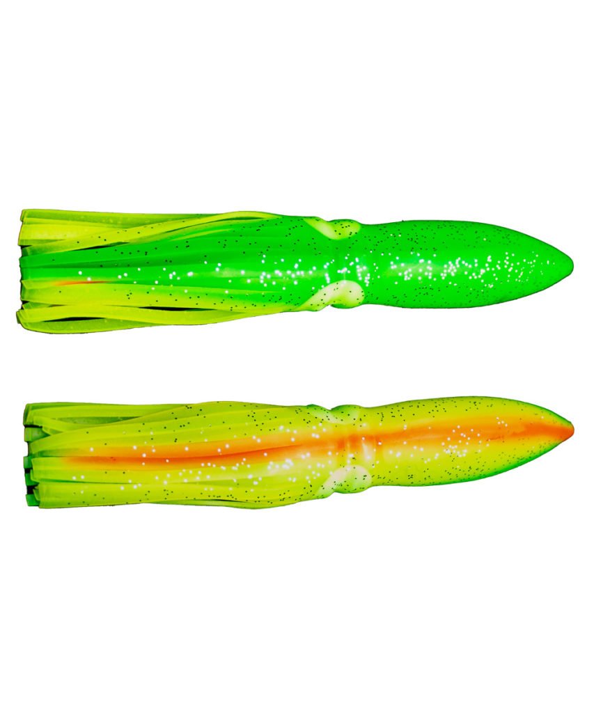 6 Inch Bulb Squids - Offshore Tuna & Mahi Fishing Lures - AC Tackle