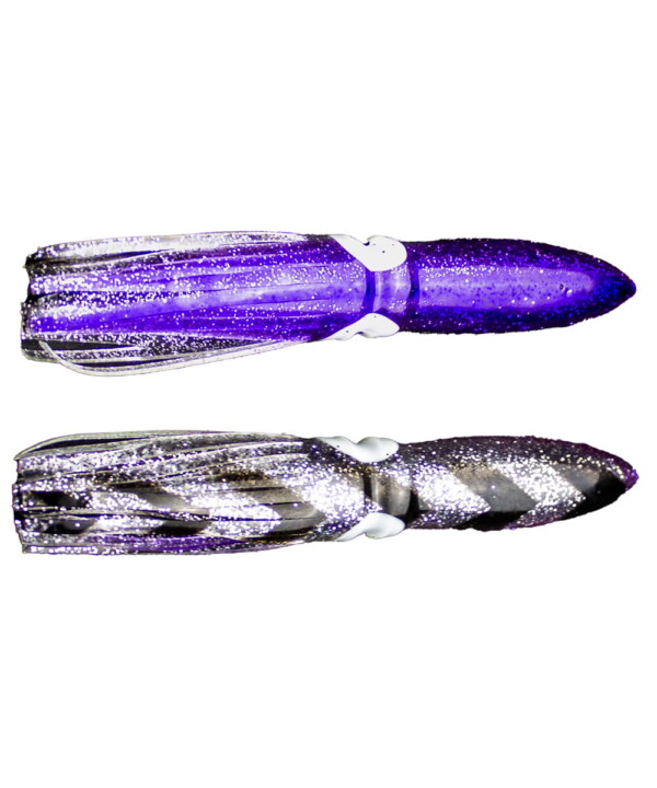 6 Inch Purple & Black Squid