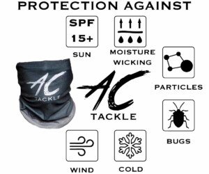 AC Tackle - Grey Gradient Sun Shield