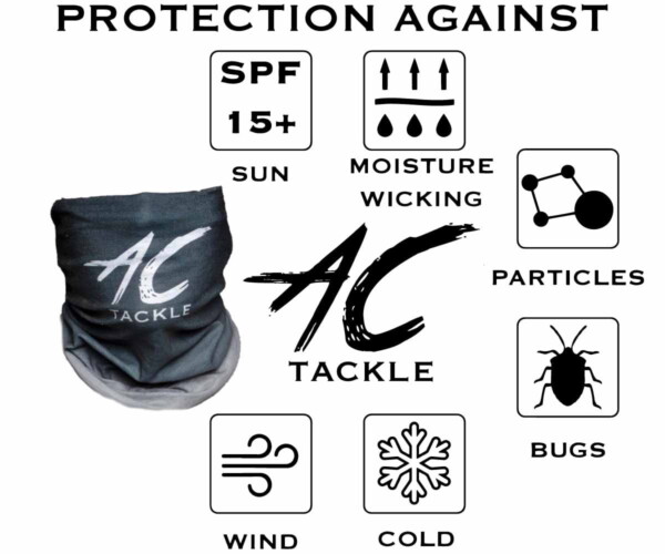 AC Tackle - Grey Gradient Sun Shield