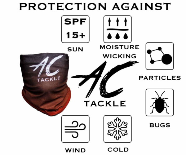 AC Tackle - Red Gradient Sun Shield