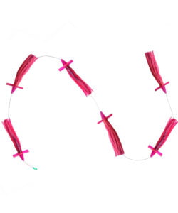 Large Ruckus Bird Chain - Pink